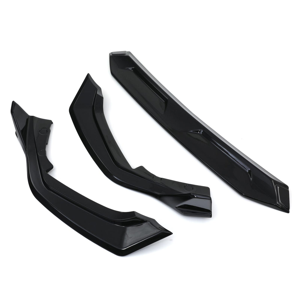 Splitter Anteriore Nero Lucido BMW X6 M F96 2020-2023