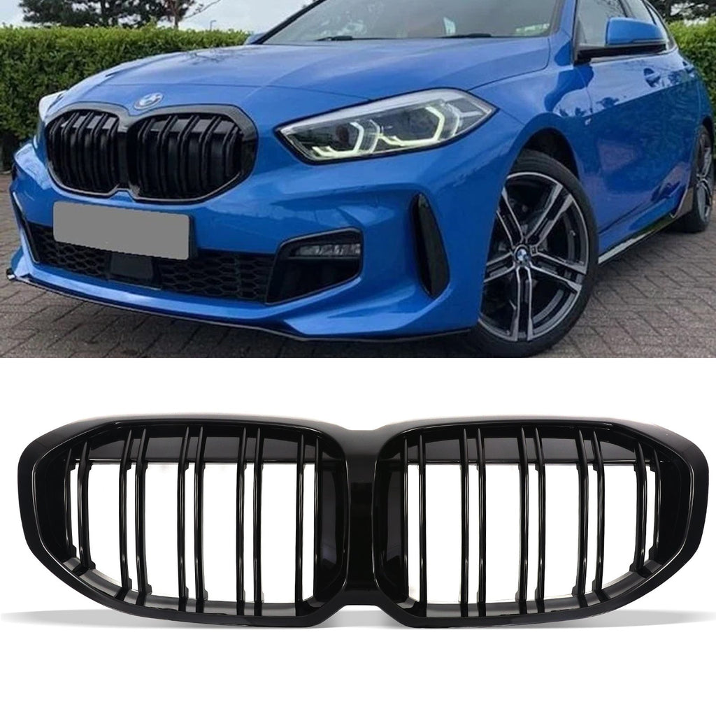 Griglia Doppia Lamella Nero Lucido BMW Serie 1 F40 19-24