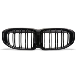 Griglia Doppia Lamella Nero Lucido BMW Serie 1 F40 19-24 - foto 2