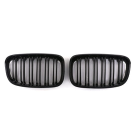 Griglia Anteriore Doppia Barra Nero Lucido BMW Serie 1 F20 F21 11-15 - foto 2