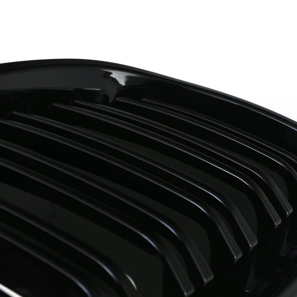 Griglia Anteriore Doppia Barra Nero Lucido BMW Serie 1 F20 F21 11-15 - foto 9