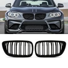 Calandra Doppio Rene Nero Lucido BMW Serie 2 F22 F23 14-21