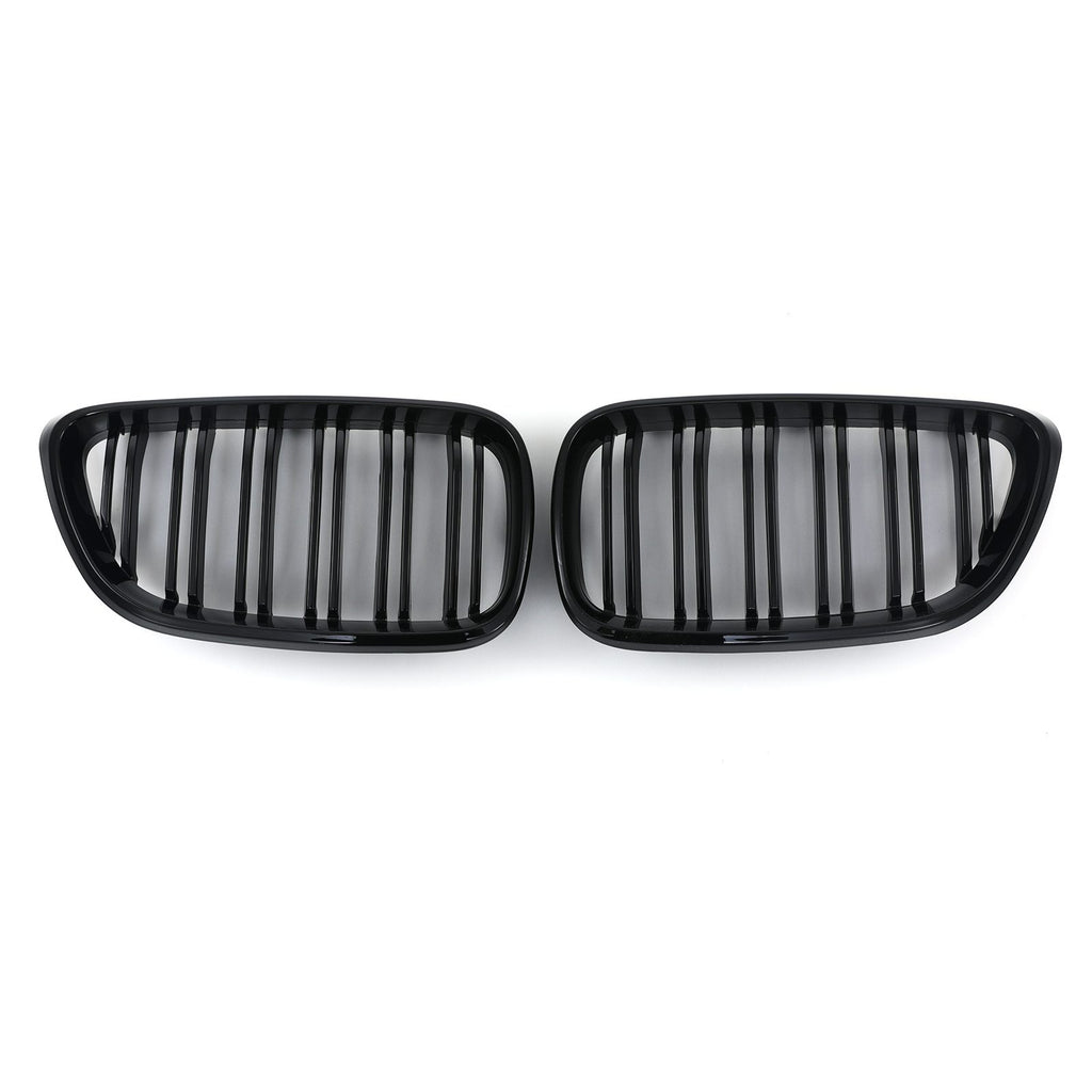 Calandra Doppio Rene Nero Lucido BMW Serie 2 F22 F23 14-21 - foto 6