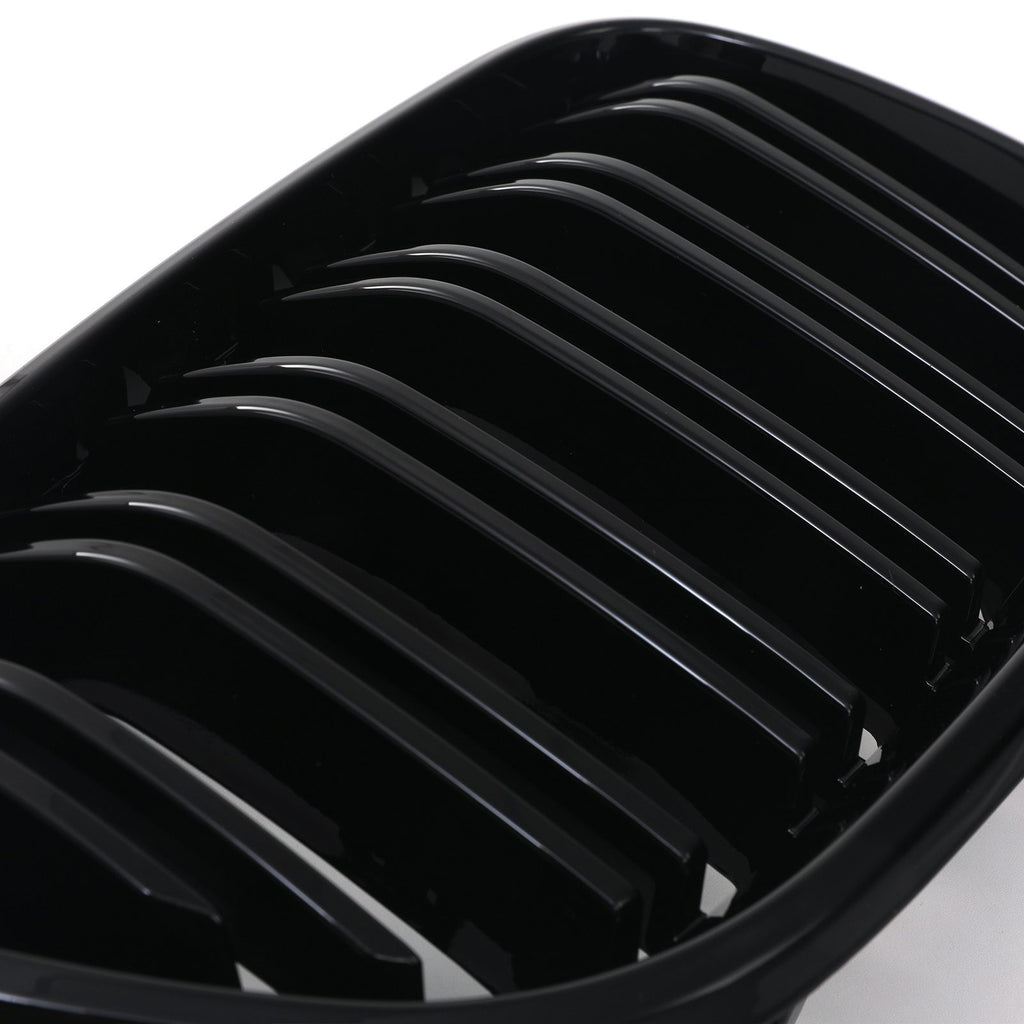 Calandra Doppio Rene Nero Lucido BMW Serie 2 F22 F23 14-21 - foto 5