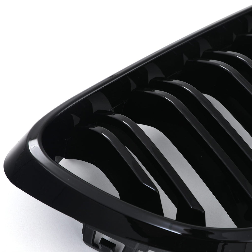 Calandra Doppio Rene Nero Lucido BMW Serie 2 F22 F23 14-21 - foto 3