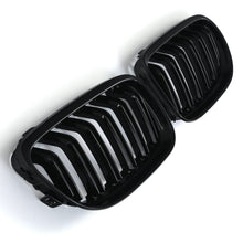 Griglia Anteriore Doppia Barra Nero Lucido BMW Serie 3 E90 E91 LCI 09-12 - foto 4