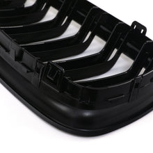 Griglia Anteriore Doppia Barra Nero Lucido BMW Serie 3 E90 E91 LCI 09-12 - foto 8