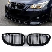 Calandra Doppio Rene Nero Lucido BMW Serie 5 E60 E61 04-10