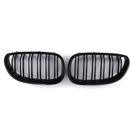 Calandra Doppio Rene Nero Lucido BMW Serie 5 E60 E61 04-10 - foto 2