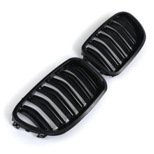 Griglia Doppia Barra Nero Lucido BMW Serie 5 F10 F11 10-17 - foto 2