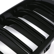 Griglia Doppia Barra Nero Lucido BMW Serie 5 F10 F11 10-17 - foto 6