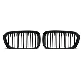 Griglia Doppia Barra Nero Lucido BMW Serie 1 F20 F21 15-19