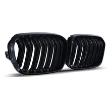 Griglia Doppia Barra Nero Lucido BMW Serie 1 F20 F21 15-19 - foto 2