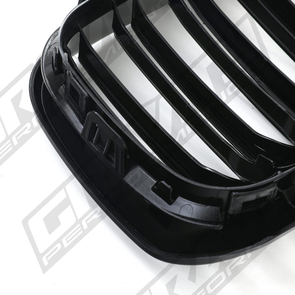 Griglia Doppia Barra Nero Lucido BMW Serie 1 F20 F21 15-19 - foto 6