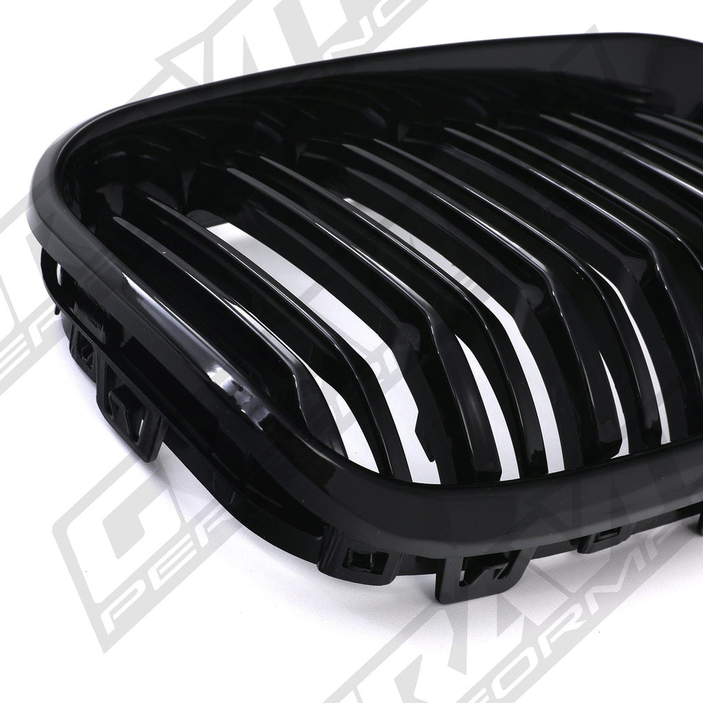 Griglia Doppia Barra Nero Lucido BMW Serie 1 F20 F21 15-19 - foto 7