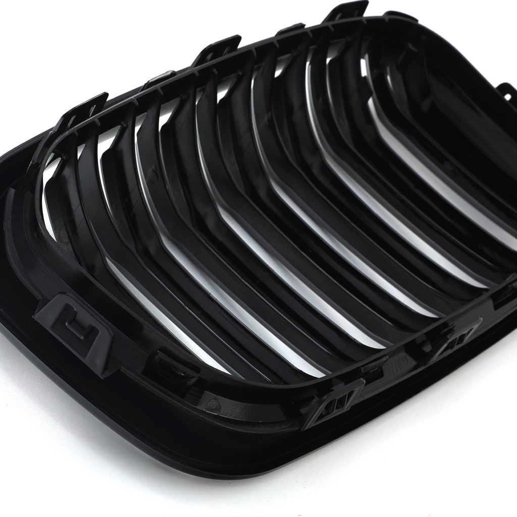 Griglia Doppia Barra Nero Lucido BMW Serie 1 F20 F21 15-19 - foto 8