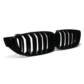 Griglia Doppia Barra Nero Lucido BMW Serie 4 F32 F33 F36 13-20