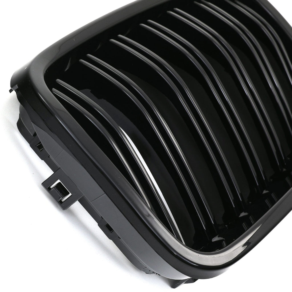Griglia Doppia Barra Nero Lucido BMW X3 F25 15-17