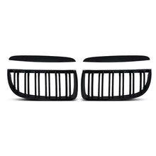 Griglia Doppia Barra Nero Lucido BMW Serie 3 E90 E91 05-08