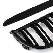 Griglia Doppia Barra Nero Lucido BMW Serie 3 E90 E91 05-08