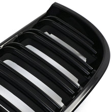 Griglia Doppia Barra Nero Lucido BMW Serie 3 E90 E91 05-08