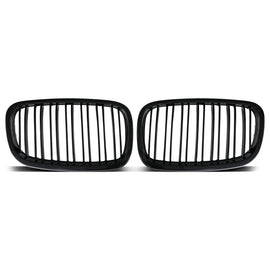 Griglia Doppia Barra Nero Lucido BMW X5 E70 07-13
