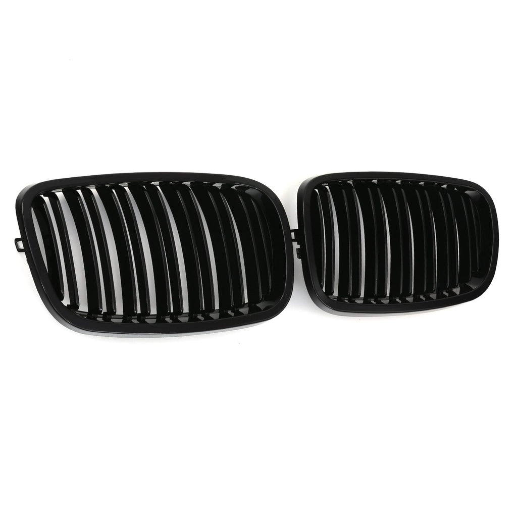 Griglia Doppia Barra Nero Lucido BMW X5 E70 07-13