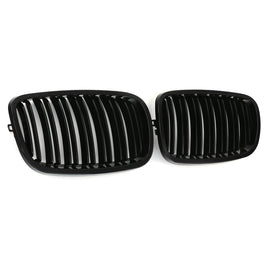 Griglia Doppia Barra Nero Lucido BMW X5 E70 07-13