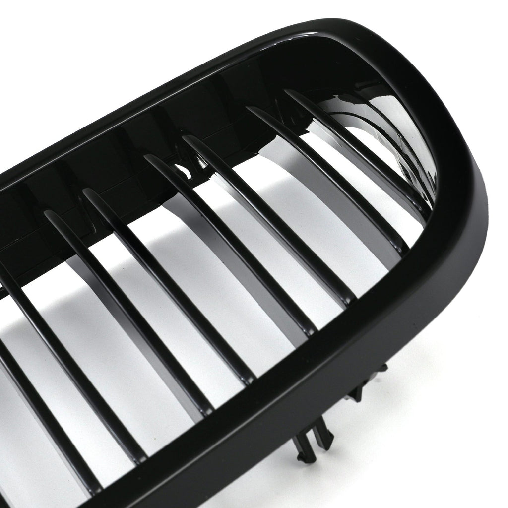 Griglia Doppia Barra Nero Lucido BMW X5 E70 07-13
