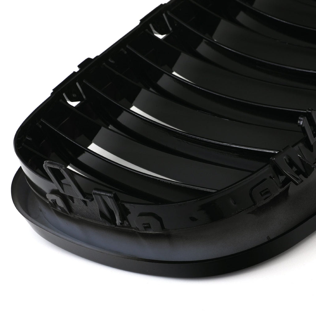 Griglia Doppia Barra Nero Lucido BMW X6 E71 08-14