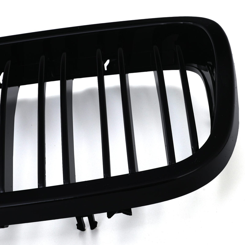 Griglia Doppia Barra Nero Lucido BMW X5 E70 07-13