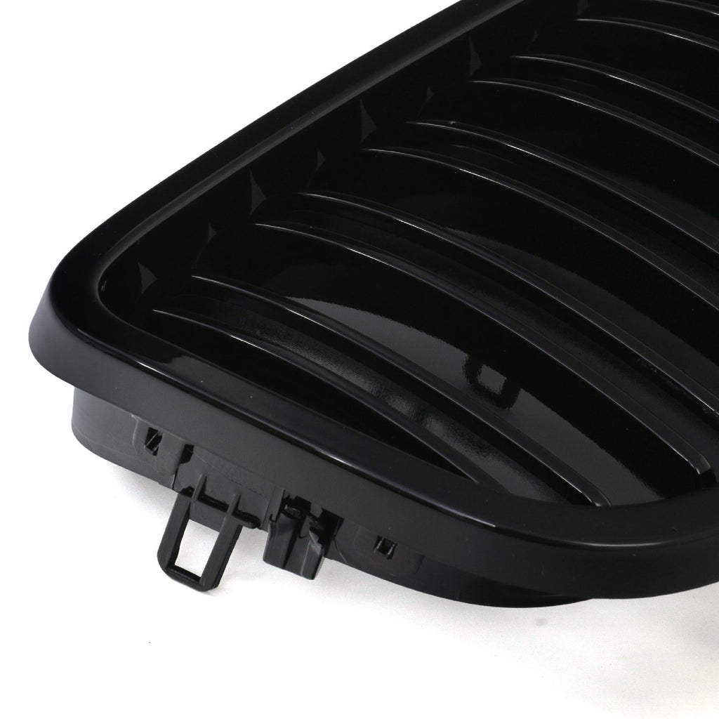 Griglia Doppia Barra Nero Lucido BMW X5 E70 07-13