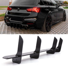Diffusore Posteriore Stile Blade Nero Lucido BMW Serie 1 M140i F20 LCI 15-19
