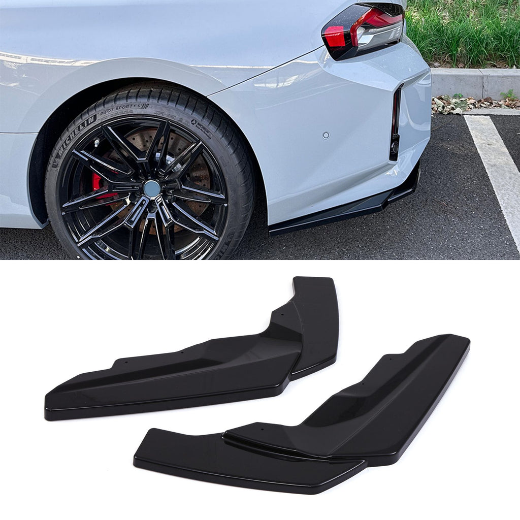 Spat Angolari Posteriori Nero Lucido BMW M2 G87 2023+