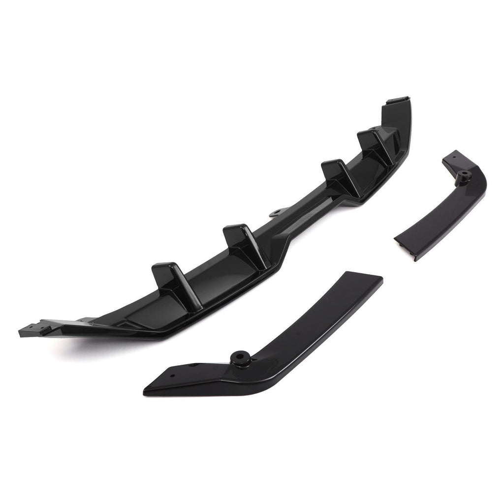 Diffusore Posteriore Nero Lucido BMW Serie 5 LCI G30 20-23 - foto 8