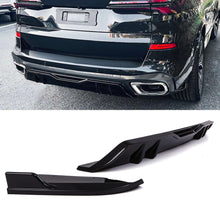 Diffusore Posteriore con Spats Nero Lucido BMW X5 G05 2019+