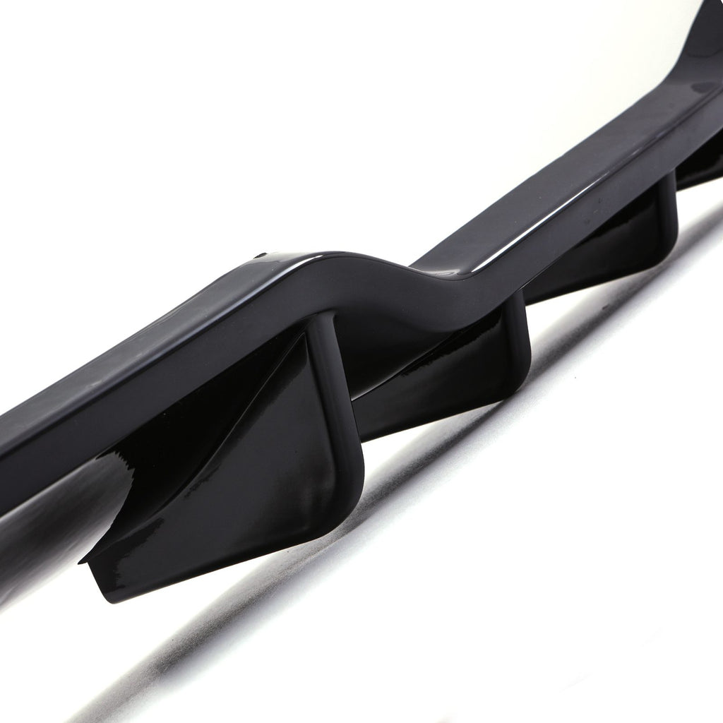 Diffusore Posteriore a Doppia Uscita Nero Lucido Ford Fiesta MK7 ST180 ST200 13-17 - foto 4