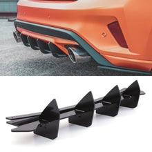 Diffusore Posteriore Stile ST Blade Nero Lucido Ford Focus MK4 2018-2025