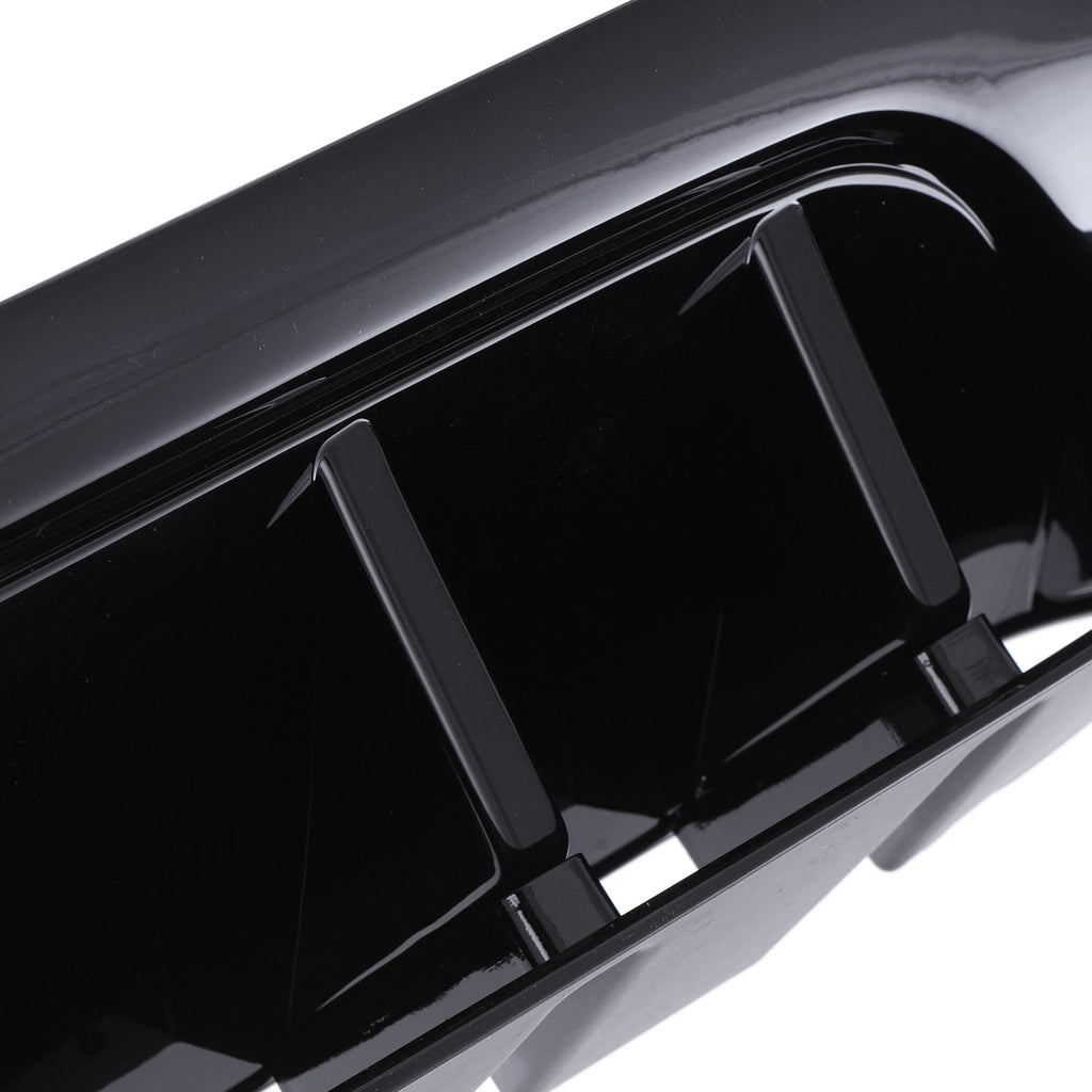 Diffusore Posteriore a Quadruplo Scarico con Terminali Neri Nero Lucido Mercedes Classe A W177 18+ - foto 5