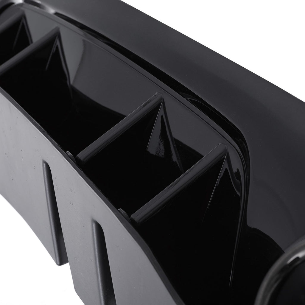 Diffusore Posteriore a Quadruplo Scarico con Terminali Neri Nero Lucido Mercedes Classe A W177 18+ - foto 7