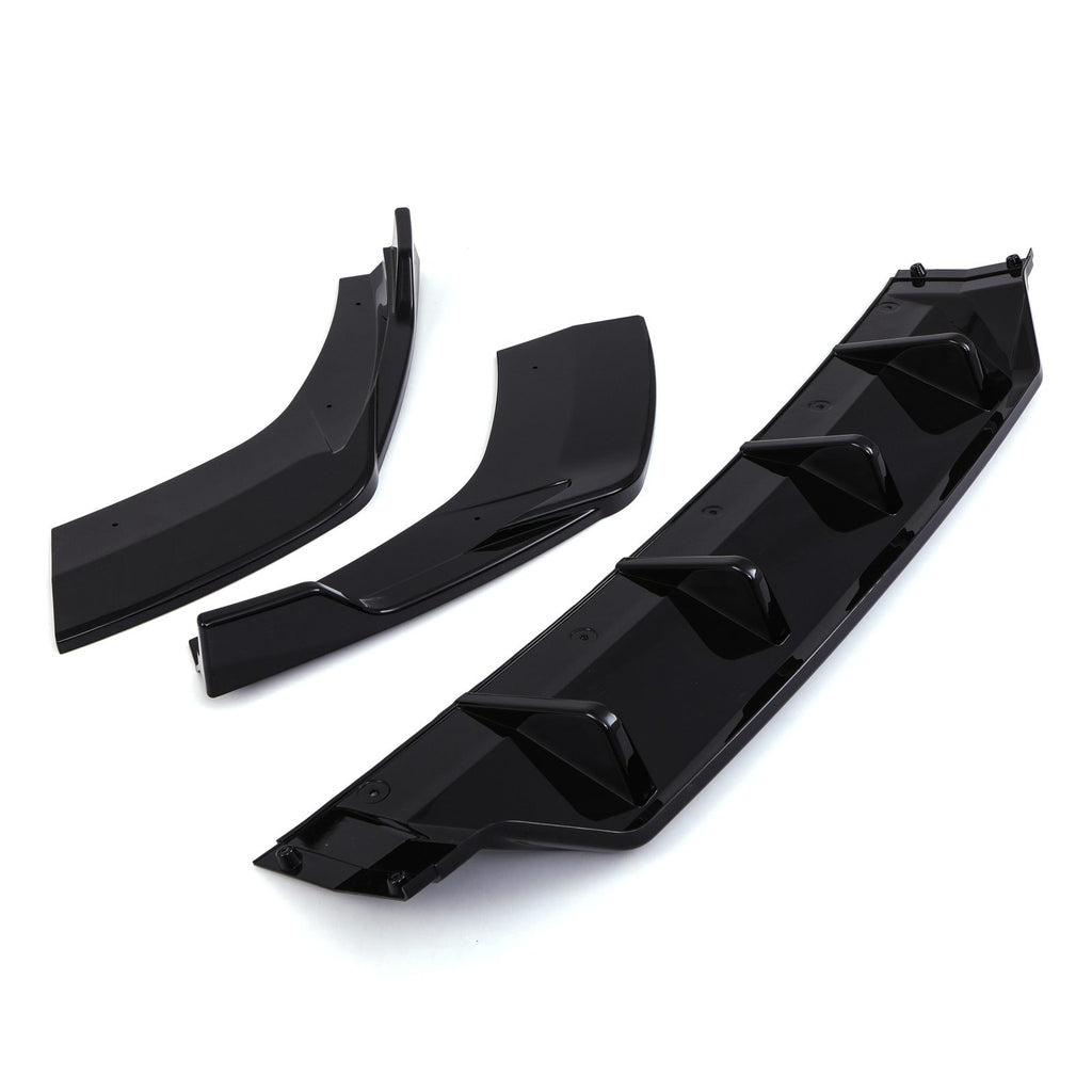 Diffusore Posteriore Nero Lucido Audi A3 S3 Berlina 8Y 2020+ - foto 3