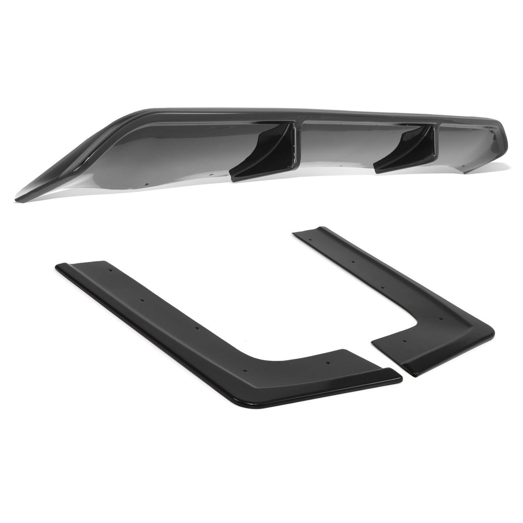 Diffusore Posteriore Nero Lucido Mercedes Vito AMG Line W447 14-23 - foto 3