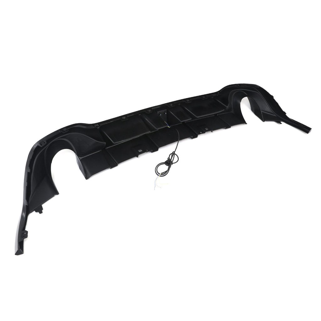 Diffusore Posteriore Nero Lucido con Luce LED VW Golf GTI GTD GTE MK8 2020+ - foto 3