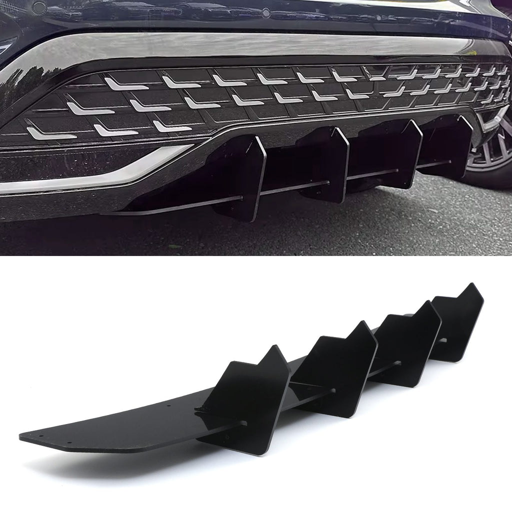 Diffusore Posteriore Stile S-Line Nero Lucido Audi A3 8Y Sportback 24+