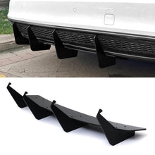 Diffusore Posteriore Stile S-Line Nero Lucido Audi A4 B8.5 Berlina 12-15