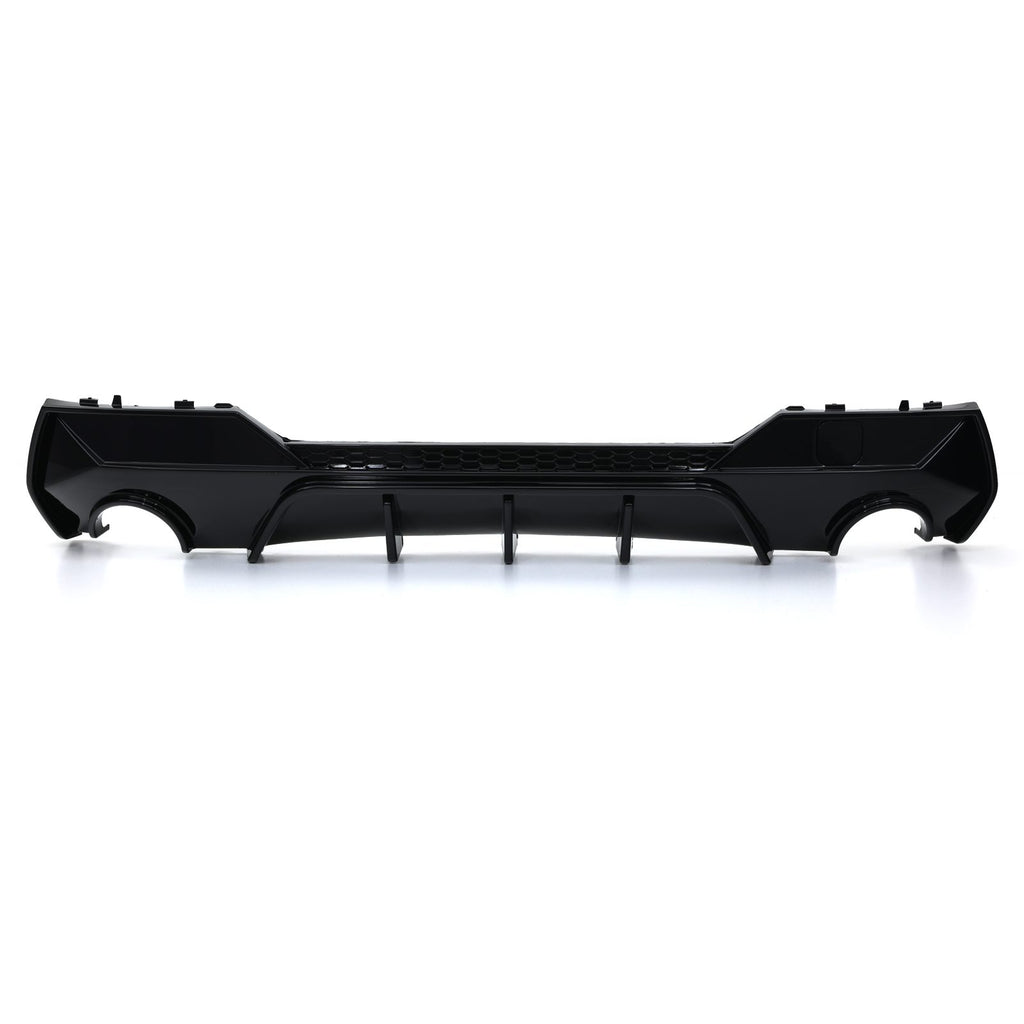 Diffusore Posteriore a Doppia Uscita Nero Lucido BMW Serie 4 G22 G23 2020+ - foto 2