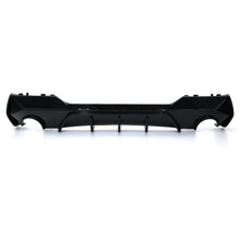 Diffusore Posteriore a Doppia Uscita Nero Lucido BMW Serie 4 G22 G23 2020+ - foto 2