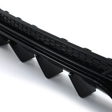 Diffusore Posteriore a Doppia Uscita Nero Lucido BMW Serie 4 G22 G23 2020+ - foto 5