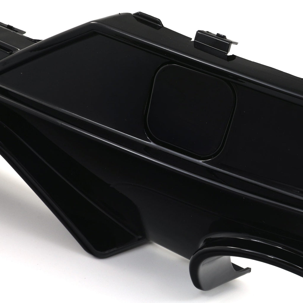Diffusore Posteriore a Doppia Uscita Nero Lucido BMW Serie 4 G22 G23 2020+ - foto 6