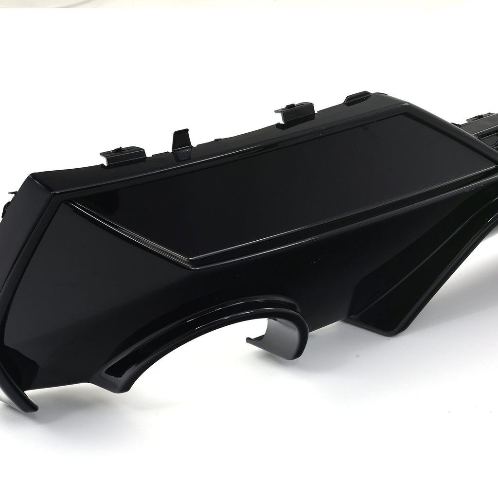 Diffusore Posteriore a Doppia Uscita Nero Lucido BMW Serie 4 G22 G23 2020+ - foto 7